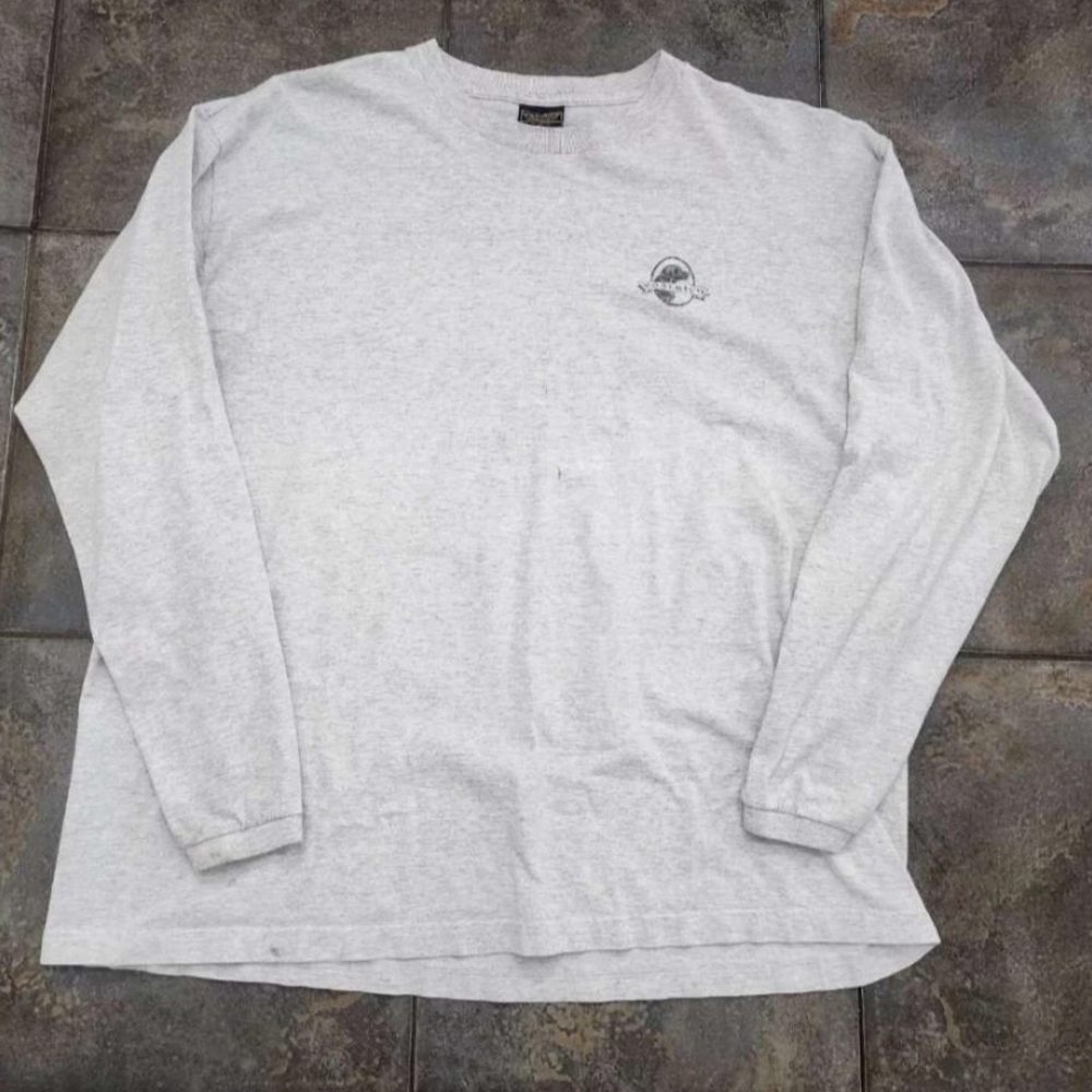Vintage 90s Woolrich Men's 2xl Long Sleeve Dog Mans Best Friend Outdoors T Shirt View 3
